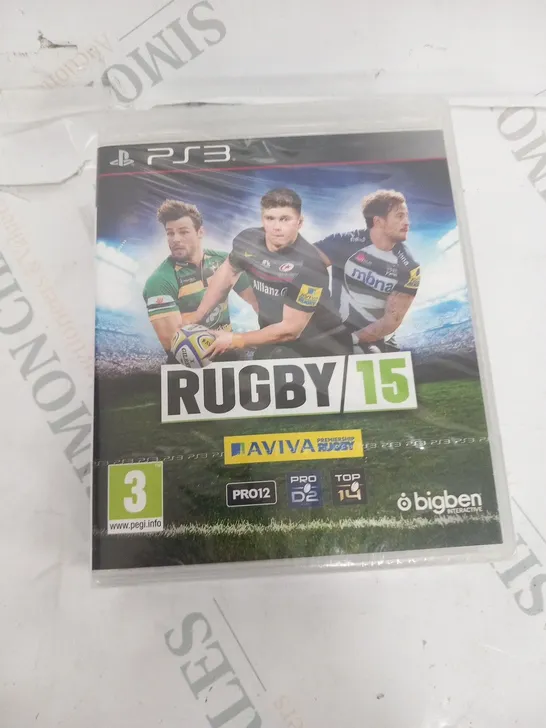 THREE PS3 RUGBY 15 