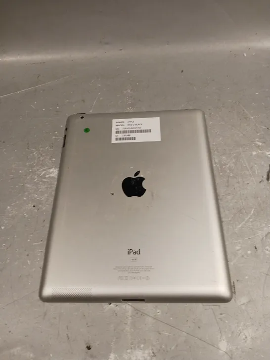 APPLE IPAD 2 SILVER 16GB - MODEL A1395