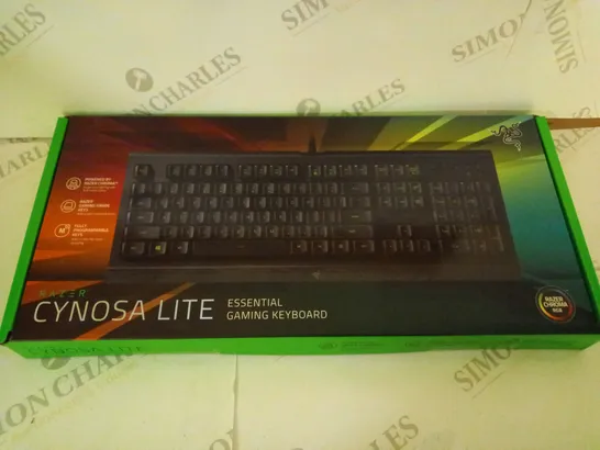 BRAND NEW BOXED RAZER CYNOSA LITE ESSENTIAL GAMING KEYBOARD 