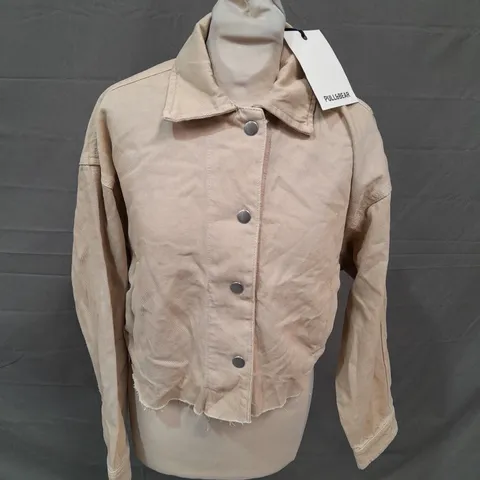 PULL & BEAR TAN JACKET - XS