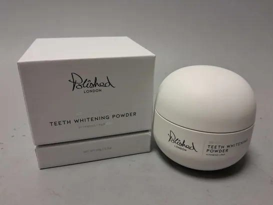 BOXED POLISH LONDON HYALURONIC TEETH WHITENING POWDER (20g)