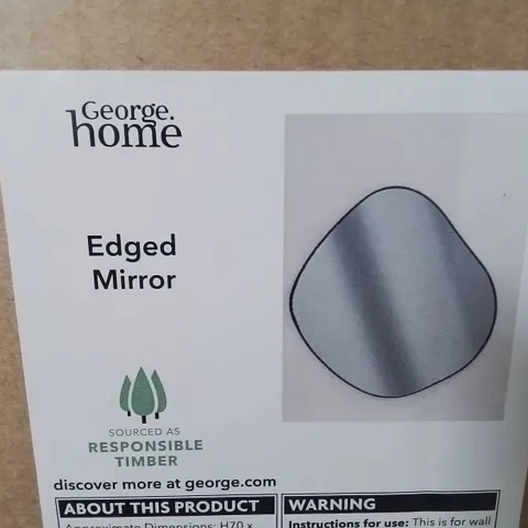 BRAND NEW BOXED EDGED MIRROR