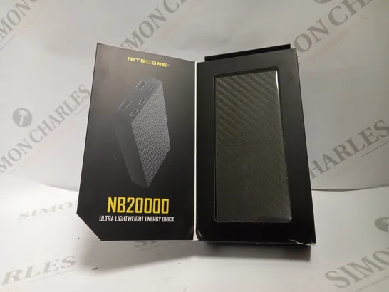 NITEVORE ULTRA LIGHTWEIGHT EMERGY BRICK 20000MAH