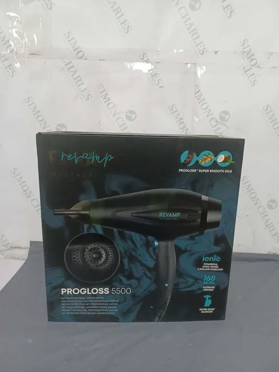 REVAMP PROGLOSS 5500 PROFESSIONAL HAIRDRYER