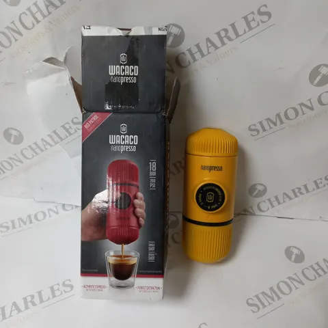 BOXED WACACO NANOPRESSO RED PATROL COFFEE MAKER