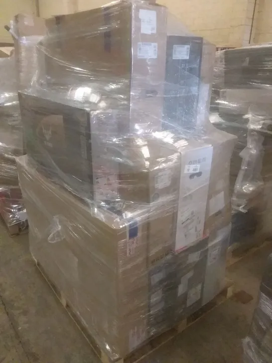 PALLET OF APPROXIMATELY 19 UNPROCESSED RAW RETURN MONITORS TO INCLUDE;