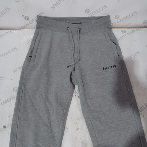 FIRETRAP SLIM GREY JOGGERS - MEDIUM