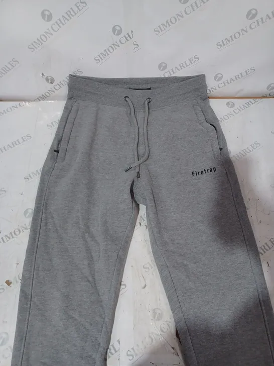 FIRETRAP SLIM GREY JOGGERS - MEDIUM