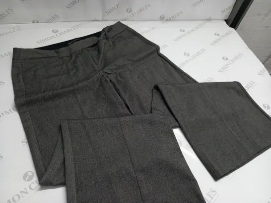 M&S GREY TROUSERS - UK 16