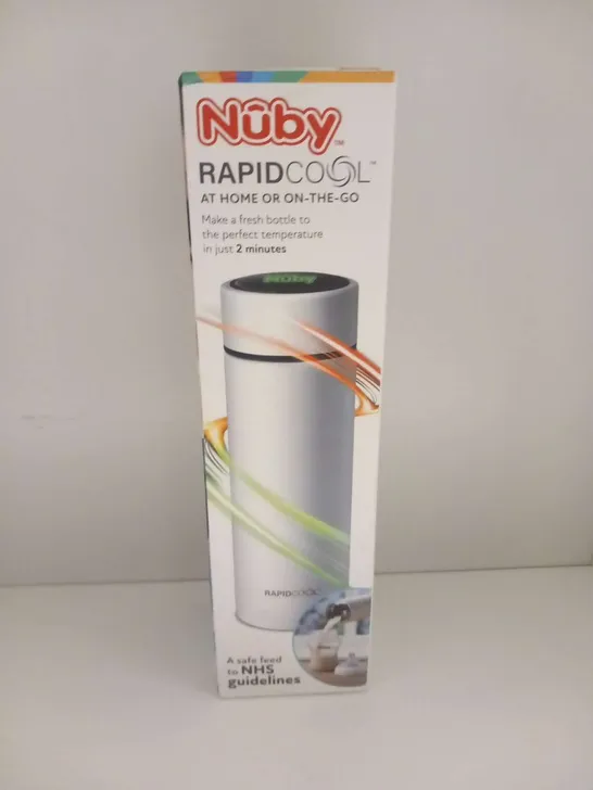 BOXED NUBY RAPID COOL AT HOME OR ON THE GO