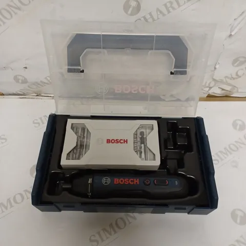 BOSCH GO PROFESSIONAL CORDLESS SCREWDRIVER 