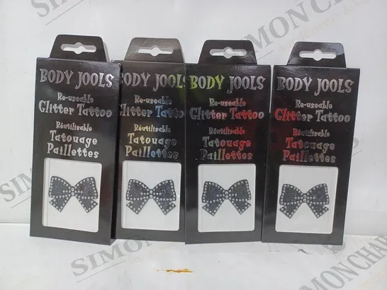 BOX OF APPROXIMATELY 200 BODY JOOLS RE-USEABLE GLITTER TATTOOS