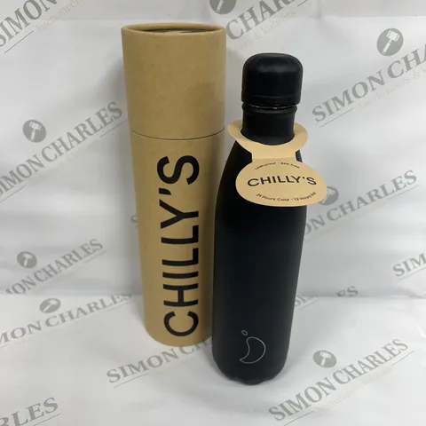 CHILLYS 750ML MONOCHROME EDITION BOTTLE