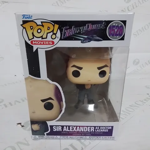 POP MOVIES GALAXY QUEST SIR ALEXANDER VINYL FIGURINE - 1528