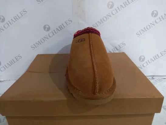 BOXED UGG SLIP ON CLOGS IN TAN - UK 6 