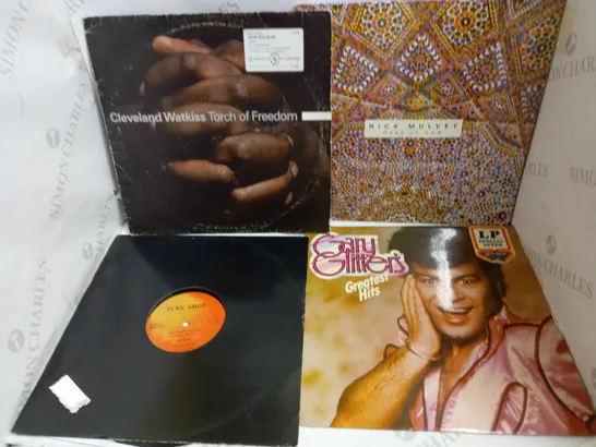 LOT OF 10 ASSORTED VINYL RECORDS, TO INCLUDE FLEETWOOD MAC RUMOURS, AMY WINEHOUSE BACK TO BLACK, LEGEND THE BEST OF BOB MARLEY AND THE WAILERS, ETC