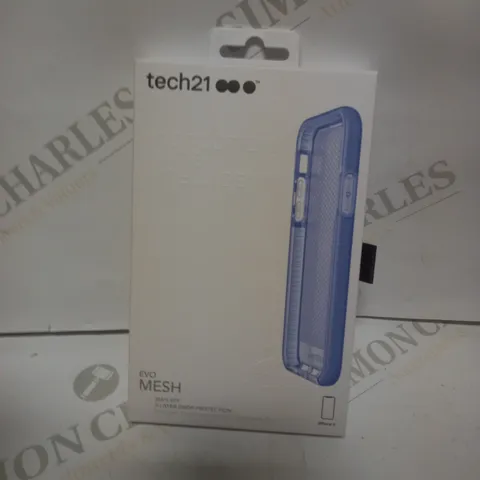 APPROXIMATELY 79 BRAND NEW BOXED TECH 21 EVO MESH IPHONE BLUE PHONE CASES