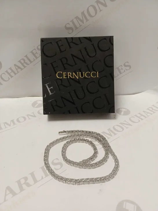 CERNUCCI SILVER CHAIN NECKLACE 