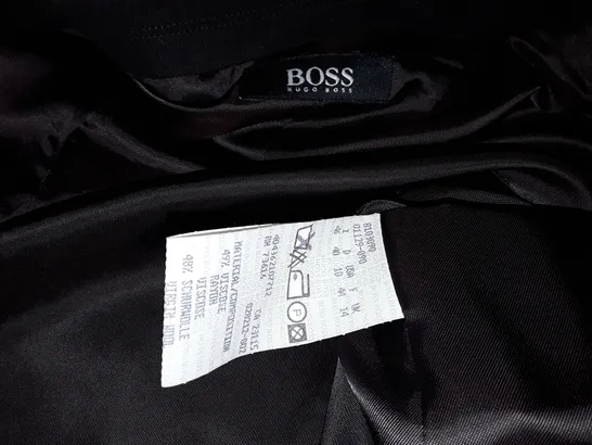 HUGO BOSS WOMENS BLACK BLAZER - UK