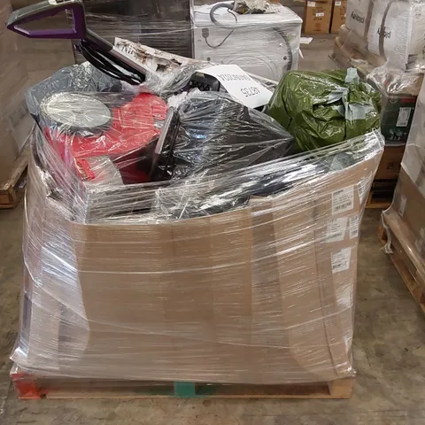 PALLET OF APPROXIMATELY 21 UNPROCESSED RAW RETURN HOUSEHOLD AND ELECTRICAL GOODS TO INCLUDE;