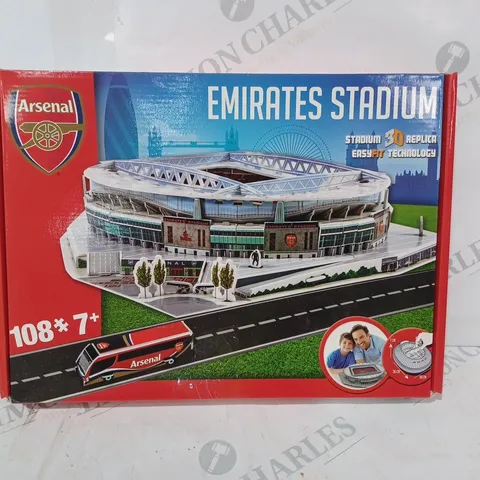 BOXED ARSENAL EMIRATES STADIUM 3D REPLICA PUZZLE