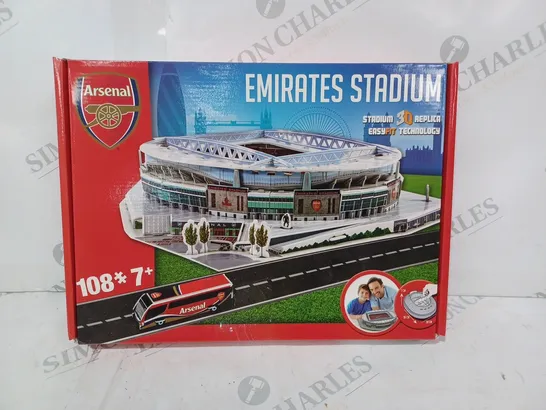 BOXED ARSENAL EMIRATES STADIUM 3D REPLICA PUZZLE