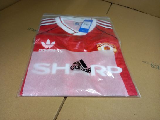 PACKAGED ADIDAS MANCHESTER UNITED RED JERSEY