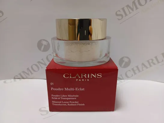 CLARINS POUDRE MULTI ECLAT MINERAL LOOSE POWDER 30G - #01 LIGHT 