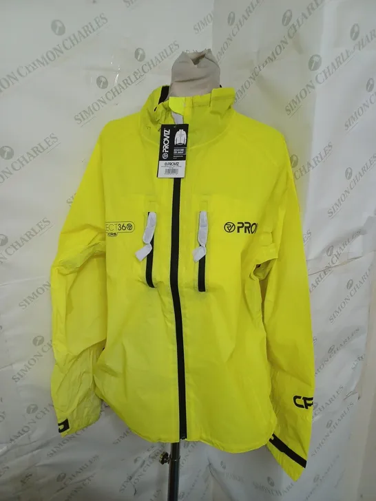 PROVIZ REFLECT 360 CRS+ JACKET IN YELLOW SIZE 16