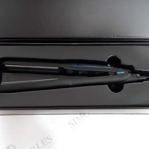 REVAMP PROGLOSS STEAMCARE HAIR STRAIGHTENER 