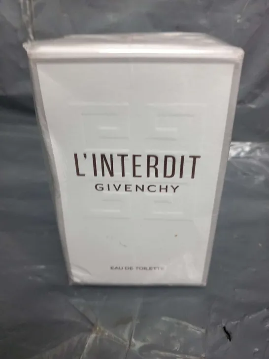 BOXED AND SEALED L'INTERDIT GIVENCHY EAU DE TOILETTE 50ML