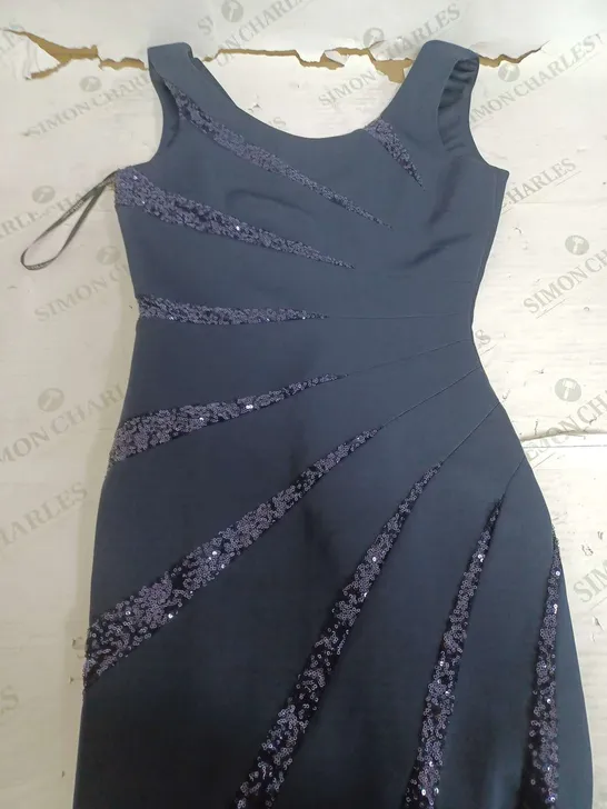 GUESS NAVY SHOULDER STRAP DRESS - SIZE 8