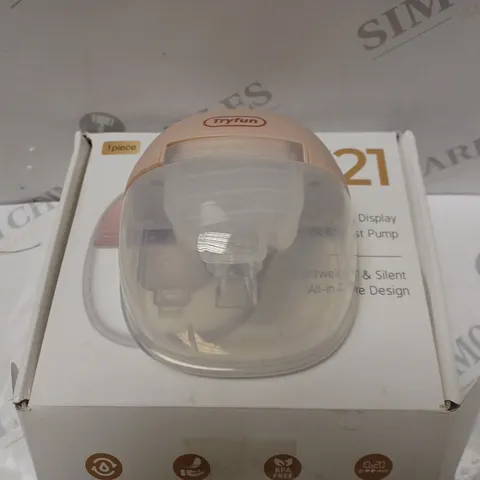 BOXED TRYFUN LCD DISPLAY ELECTRIC BREAST PUMP S21