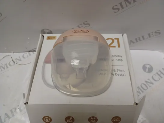 BOXED TRYFUN LCD DISPLAY ELECTRIC BREAST PUMP S21