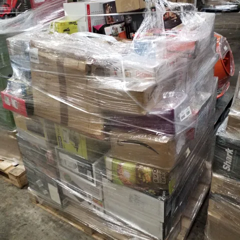 PALLET OF APPROXIMATELY 63 UNPROCESSED RAW RETURN HOUSEHOLD AND ELECTRICAL GOODS TO INCLUDE;