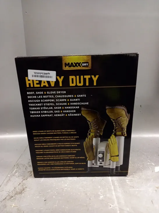 BOXED MAXX DRY HEAVY DUTY BOOTS & GLOVES DRYER