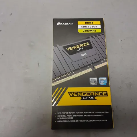 BOXED AND SEALED CORSAIR DDR4 VENGEANCE LPX