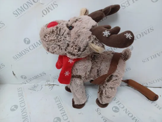 ANIMATED WALKING AND SINGING REINDEER RRP £22