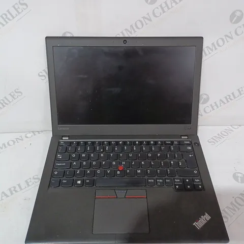 LENOVO X270 THINKPAD LAPTOP IN BLACK