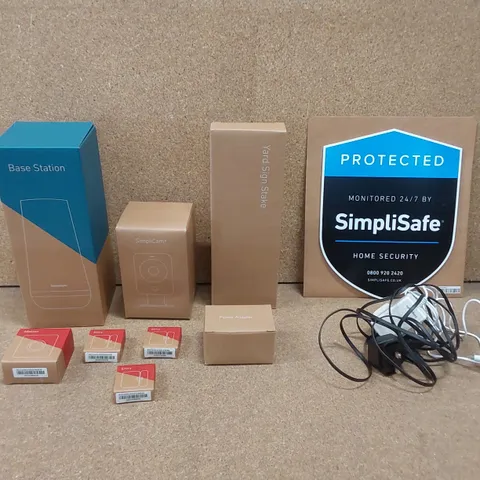 BOXED SIMPLISAFE SECURITY SYSTEM ASSORTMENT 