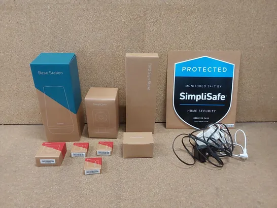 BOXED SIMPLISAFE SECURITY SYSTEM ASSORTMENT 