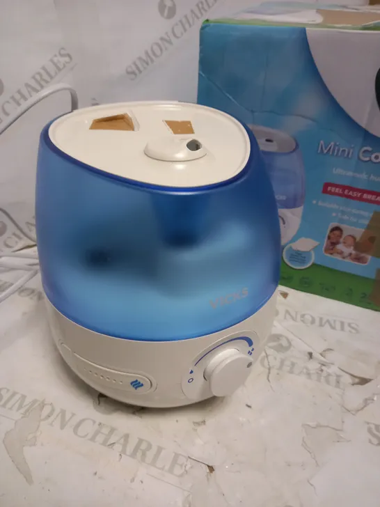 VICKS MINI COOLMIST ULTRASONIC HUMIDIFIER 