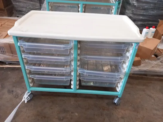 PALLET OF APPROXIMATELY 2 BRISTOL MAID 8 DRAWER EQUIPMENT TROLLEY'S