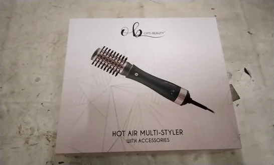 OPTI-BEAUTY HOT AIR MULTI- STYLER WITH ACCESSORIES