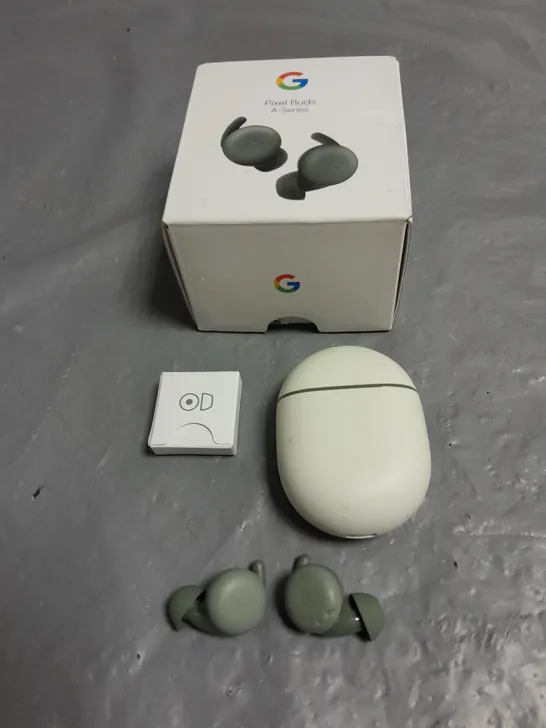 BOXED GOOGLE PIXEL BUDS A-SERIES IN DARK OLIVE