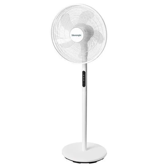 BOXED SILENTNIGHT AIRMAX 18" OSCILLATING STAND FAN WITH 5 SPEEN SETTINGS (1 BOX)