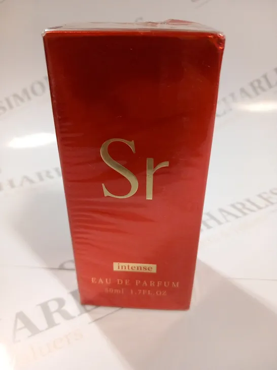 BOXED AND SEALED SR INTENSE EAU DE PARFUM 50ML