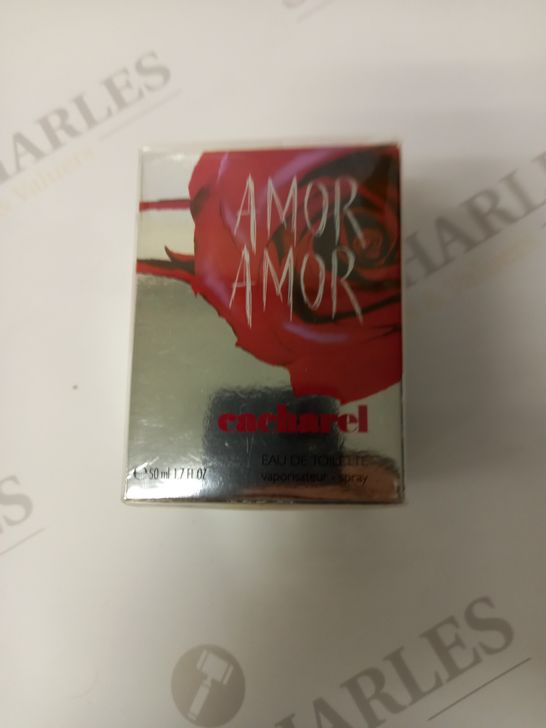 BOXED AND SEALED AMOR AMOR EACHAREL EAU DE TOILETTE 50ML