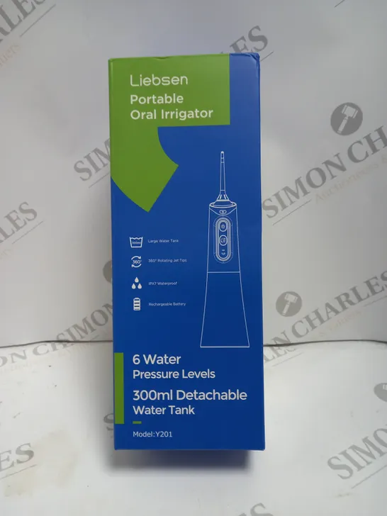 SEALED LIEBSEN PORTABLE ORAL IRRIGATOR - Y201