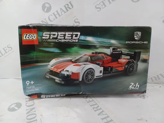 BOXED LEGO 76916 SPEED CHAMPIONS PORSCHE RRP £19.99